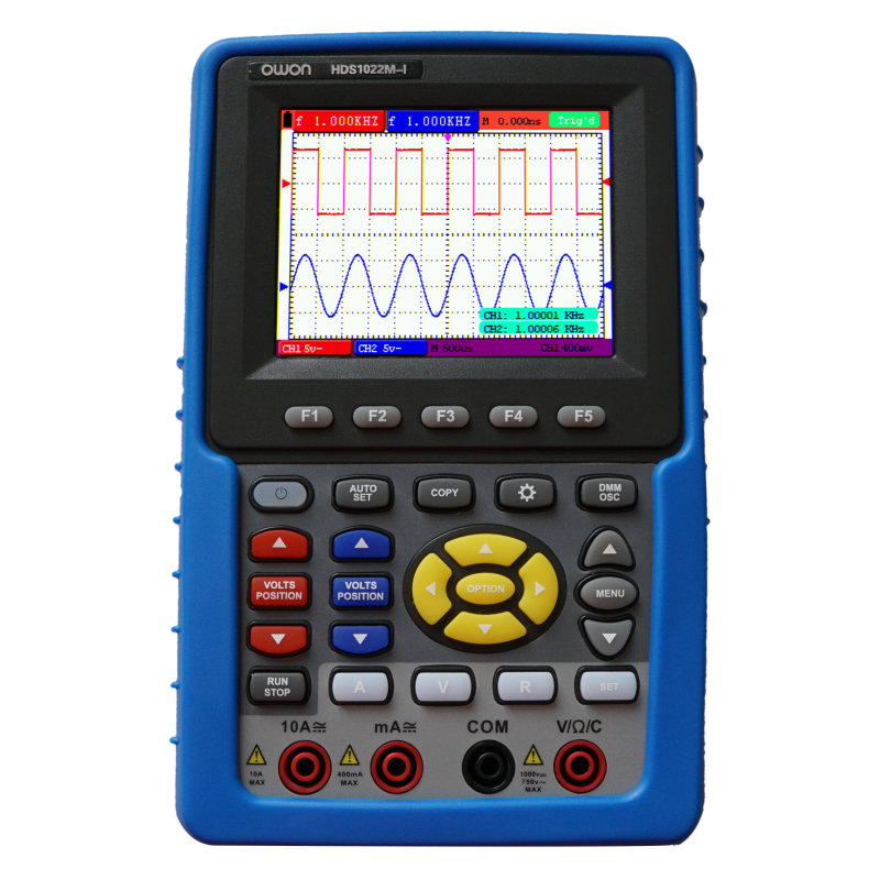 So sánh kỹ thuật máy hiện sóng cầm tay Owon HDS1022M-I và HDS1021M