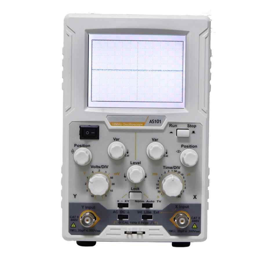 Đánh giá kỹ thuật máy hiện sóng tương tự OWON AS101 (10MHz, 100MS/s, 1 Kênh)