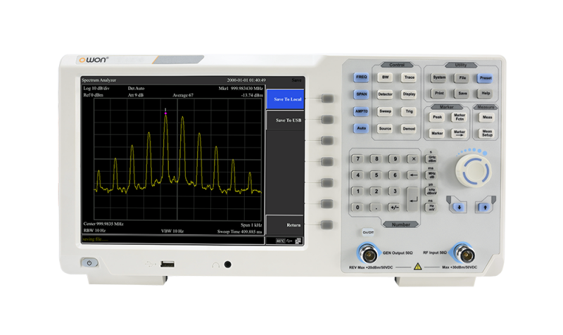 Đánh giá kỹ thuật sâu về Máy phân tích phổ OWON XSA1032TG (9kHz~3.2GHz)