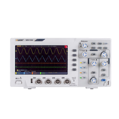 Đánh giá kỹ thuật máy hiện sóng số OWON SDS1104 (100MHz, 4 CH, 1 GS/s)