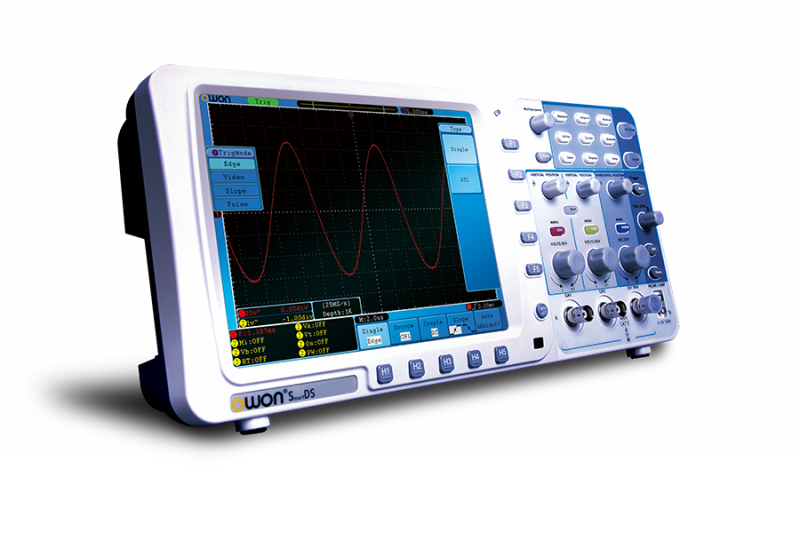 Đánh giá kỹ thuật Máy hiện sóng số OWON SDS7102 (100MHz, 2 Ch, 1GS/s)