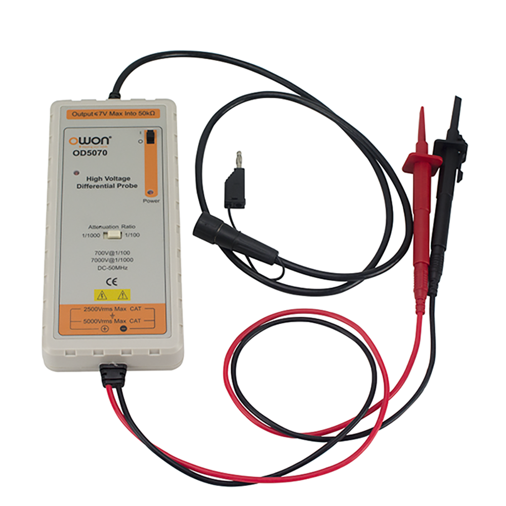 So sánh kỹ thuật giữa Đầu dò điện áp cao OWON OD5070 và Túi đựng Owon dòng VDS