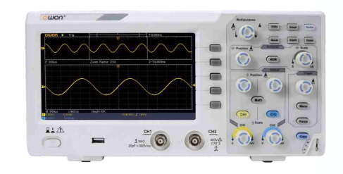 Đánh giá kỹ thuật máy hiện sóng số OWON SDS1102 (100Mhz, 2CH, 1GS/s)