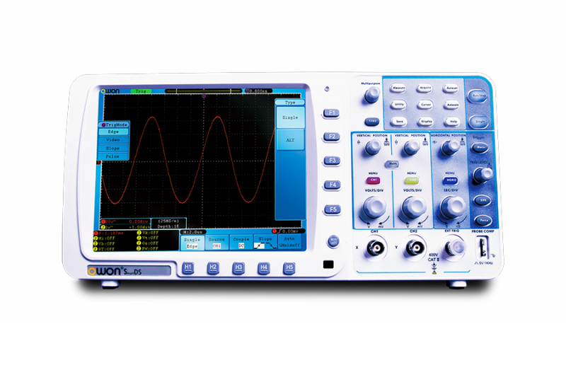 Đánh giá chi tiết máy hiện sóng số OWON SDS7202V: Lựa chọn tối ưu cho kỹ sư và nhà quản lý kỹ thuật